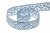 Тесьма кружевная 0621-1346А, шир. 13 мм/уп. 20+/-1 м, цвет 132-голубой - купить в Старом Осколе. Цена: 569.26 руб.