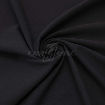 Ткань костюмная "Меган", 78%P 18%R 4%S, 205 г/м2 ш.150 см, цв-черный (Black) - купить в Старом Осколе. Цена 392.32 руб.