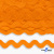 Тесьма вьюнчик 0381-0080, 8 мм/упак.33+/-1м, цвет 9511-оранжевый - купить в Старом Осколе. Цена: 107.26 руб.