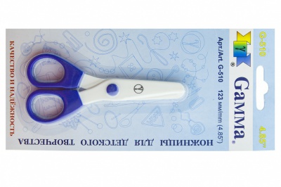Ножницы G-510 детские 123 мм - купить в Старом Осколе. Цена: 137.45 руб.