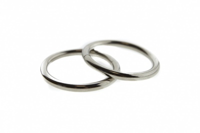 Кольцо металлическое d-32 мм, цв.-никель - купить в Старом Осколе. Цена: 3.54 руб.