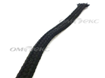 Шнурки т.3 200 см черн - купить в Старом Осколе. Цена: 21.69 руб.