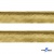 Кант атласный 136, шир. 12 мм (в упак. 65,8 м), цвет золото - купить в Старом Осколе. Цена: 433.08 руб.