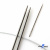 Спицы для вязания металлические d-2.5 мм круговые на тросике 53 см - купить в Старом Осколе. Цена: 53.90 руб.