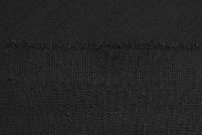 Трикотаж "Grange" BLACK 1# (2,38м/кг), 280 гр/м2, шир.150 см, цвет чёрно-серый - купить в Старом Осколе. Цена 861.22 руб.