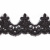 Сутажное кружево «Алансон»  на сетке (бисер) XDH3235, шир.60 мм, (уп. 9,14 м ), цв.-черный - купить в Старом Осколе. Цена: 2 134.73 руб.