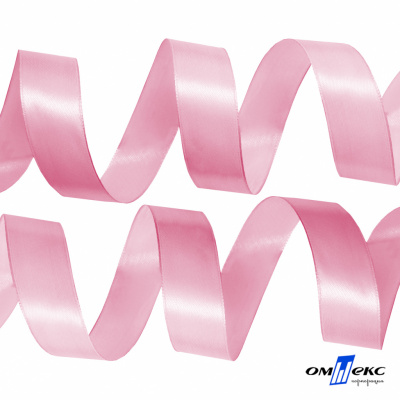050-нежно-розовый Лента атласная упаковочная (В) 85+/-5гр/м2, шир.25 мм (1/2), 25+/-1 м - купить в Старом Осколе. Цена: 53.96 руб.