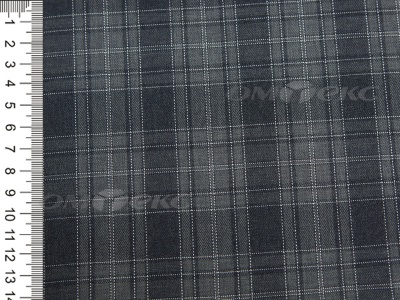 Ткань костюмная клетка 25235 2003, 185 гр/м2, шир.150см, цвет серый/сер - купить в Старом Осколе. Цена 