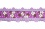 Тесьма декоративная 0385-6169, шир. 25 мм/уп. 22,8+/-1 м, цвет 01-фиолетовый - купить в Старом Осколе. Цена: 391.39 руб.