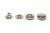 Кнопка металлическая "Альфа" с пружиной, 15 мм (уп. 720+/-20 шт), цвет никель - купить в Старом Осколе. Цена: 1 466.73 руб.