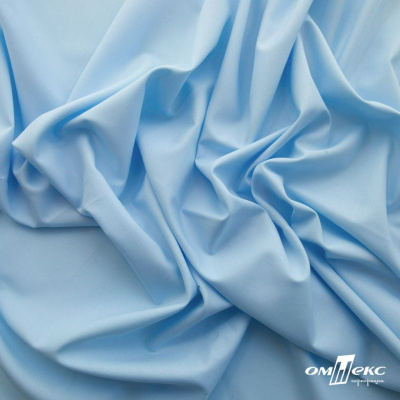 Ткань сорочечная Илер 100%полиэстр, 120 г/м2 ш.150 см, цв.голубой - купить в Старом Осколе. Цена 290.24 руб.
