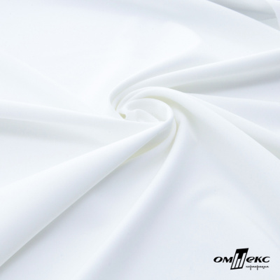 Плательная ткань "Невада" SW, 120 гр/м2, шир.150 см, цвет белый - купить в Старом Осколе. Цена 254.22 руб.