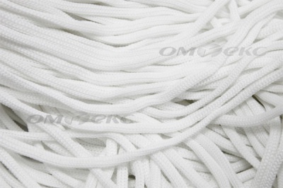 Шнур Т-02 (4с2) мелкое плетение 4мм 100 м белый - купить в Старом Осколе. Цена: 2.50 руб.