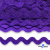 Тесьма вьюнчик 0381-0050, 5 мм/упак.33+/-1м, цвет 9530-фиолетовый - купить в Старом Осколе. Цена: 107.26 руб.