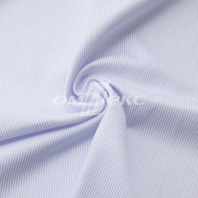 Ткань сорочечная Пула, 115 г/м2, 58% пэ,42% хл, шир.150 см, цв.1-голубой, (арт.107) - купить в Старом Осколе. Цена 306.69 руб.