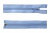 Спиральная молния Т5 351, 75 см, автомат, цвет св.голубой - купить в Старом Осколе. Цена: 16.28 руб.