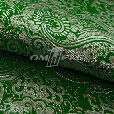 Ткань костюмная жаккард №4, 140 гр/м2, шир.150см, цвет зелёный - купить в Старом Осколе. Цена 387.20 руб.