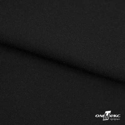 Ткань костюмная "Матте" 80% P, 16% R, 4% S, 170 г/м2, шир.150 см, цв-черный #1 - купить в Старом Осколе. Цена 376.70 руб.