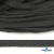 Шнур плетеный d-8 мм плоский, 70% хлопок 30% полиэстер, уп.85+/-1 м, цв.1026-серый - купить в Старом Осколе. Цена: 735 руб.