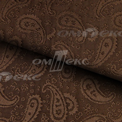 Ткань подкладочная жаккард Р14098, 19-1217/коричневый, 85 г/м2, шир. 150 см, 230T - купить в Старом Осколе. Цена 166.45 руб.