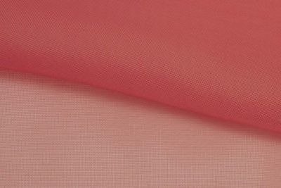Портьерный капрон 15-1621, 47 гр/м2, шир.300см, цвет т.розовый - купить в Старом Осколе. Цена 138.67 руб.