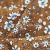 Плательная ткань "Фламенко" 11.1, 80 гр/м2, шир.150 см, принт растительный - купить в Старом Осколе. Цена 239.03 руб.