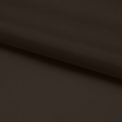 Ткань подкладочная Таффета 19-0712, антист., 54 гр/м2, шир.150см, цвет т.коричневый - купить в Старом Осколе. Цена 65.53 руб.