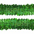 Тесьма с пайетками D4, шир. 30 мм/уп. 25+/-1 м, цвет зелёный - купить в Старом Осколе. Цена: 1 087.39 руб.