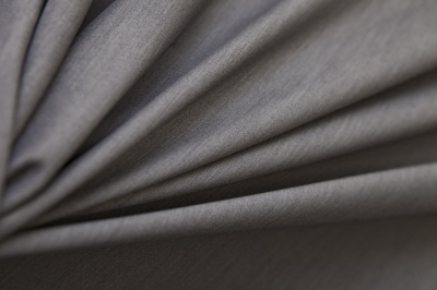 Костюмная ткань с вискозой "Флоренция", 195 гр/м2, шир.150см, цвет св.серый - купить в Старом Осколе. Цена 496.99 руб.