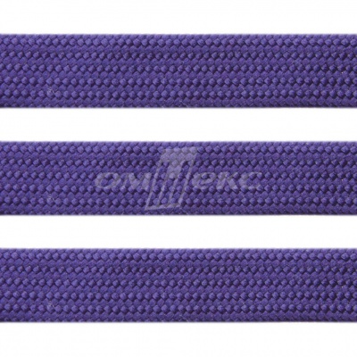 Шнур 15мм плоский (100+/-1м) №10 фиолетовый - купить в Старом Осколе. Цена: 10.21 руб.