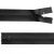 Молния водонепроницаемая PVC Т-7, 20 см, неразъемная, цвет чёрный - купить в Старом Осколе. Цена: 21.56 руб.