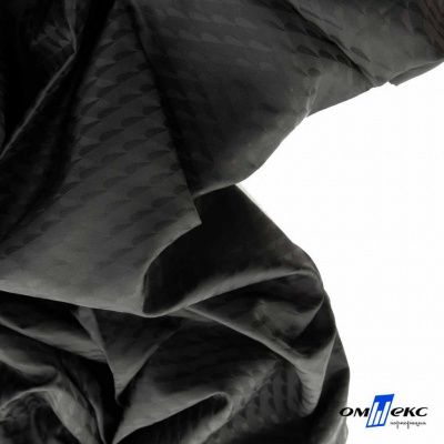 Ткань подкладочная Жаккард PV2416932, 93г/м2, 145 см,черный - купить в Старом Осколе. Цена 241.46 руб.