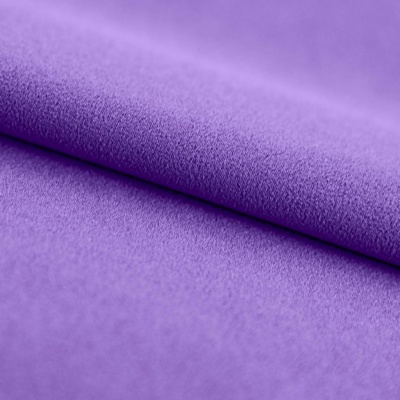 Креп стрейч Амузен 17-3323, 85 гр/м2, шир.150см, цвет фиолетовый - купить в Старом Осколе. Цена 196.05 руб.