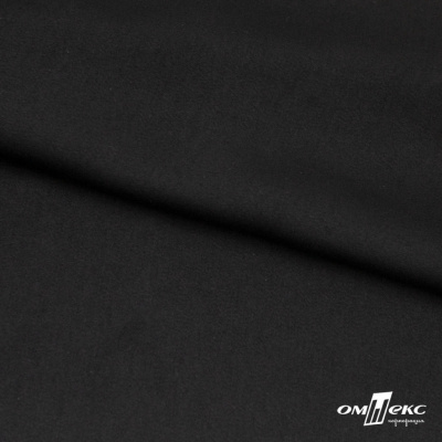 Ткань плательная Габриэль 100% полиэстер,140 (+/-10) гр/м2, шир. 150 см, цв. черный BLACK - купить в Старом Осколе. Цена 248.37 руб.
