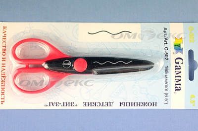 Ножницы G-502 детские 165 мм - купить в Старом Осколе. Цена: 292.21 руб.