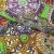 Плательная ткань "Фламенко" 25.1, 80 гр/м2, шир.150 см, принт этнический - купить в Старом Осколе. Цена 243.96 руб.