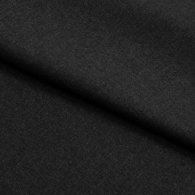 Ткань костюмная 22476 2002, 181 гр/м2, шир.150см, цвет чёрный - купить в Старом Осколе. Цена 350.98 руб.