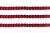 Пайетки "ОмТекс" на нитях, SILVER-BASE, 6 мм С / упак.73+/-1м, цв. 3 - красный - купить в Старом Осколе. Цена: 468.37 руб.