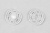 Кнопки пришивные пластиковые 15 мм, блистер 24шт, цв.-прозрачные - купить в Старом Осколе. Цена: 68.79 руб.