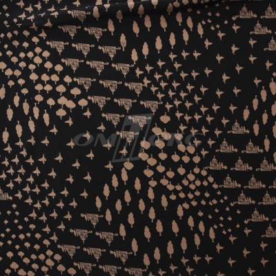 Плательная ткань "Софи" 12.1, 75 гр/м2, шир.150 см, принт этнический - купить в Старом Осколе. Цена 243.96 руб.