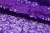 Сетка с пайетками №14, 188 гр/м2, шир.130см, цвет фиолетовый - купить в Старом Осколе. Цена 371.02 руб.