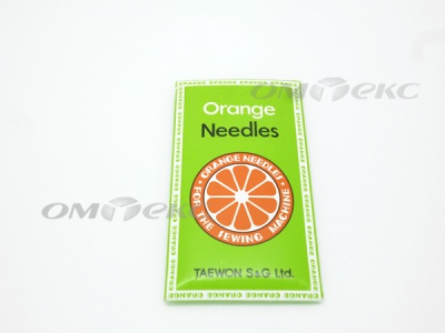 иглы Orange для ПШМ TQ*7 (№120/19) СТАНДАРТНЫЕ - купить в Старом Осколе. Цена: 21.66 руб.