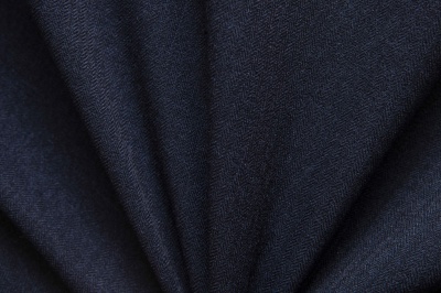 Ткань костюмная 25388 2009, 207 гр/м2, шир.150см, цвет т.синий - купить в Старом Осколе. Цена 356.68 руб.