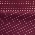 Креп стрейч Амузен, 85 г/м2, 19-2024 (темный рубин)/белый мелкий горох, шир.150 см - купить в Старом Осколе. Цена 220.50 руб.