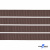 Репсовая лента 005, шир. 6 мм/уп. 50+/-1 м, цвет коричневый - купить в Старом Осколе. Цена: 88.45 руб.