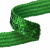 Тесьма с пайетками D4, шир. 20 мм/уп. 25+/-1 м, цвет зелёный - купить в Старом Осколе. Цена: 778.19 руб.