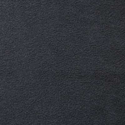 Флис DTY, 130 г/м2, шир. 150 см, цвет чёрный - купить в Старом Осколе. Цена 694.22 руб.