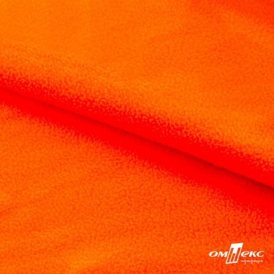 Флис DTY 240г/м2, люминесцентно-оранжевый, 150см (2,77 м/кг) - купить в Старом Осколе. Цена 640.46 руб.