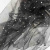 Сетка Фатин Глитер Спейс, 12 (+/-5) гр/м2, шир.150 см, 16-167/черный - купить в Старом Осколе. Цена 184.03 руб.
