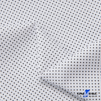 Ткань сорочечная Этна, 120 г/м2, 58% пэ,42% хл, (арт.112) принтованная, шир.150 см, горох - купить в Старом Осколе. Цена 359.88 руб.